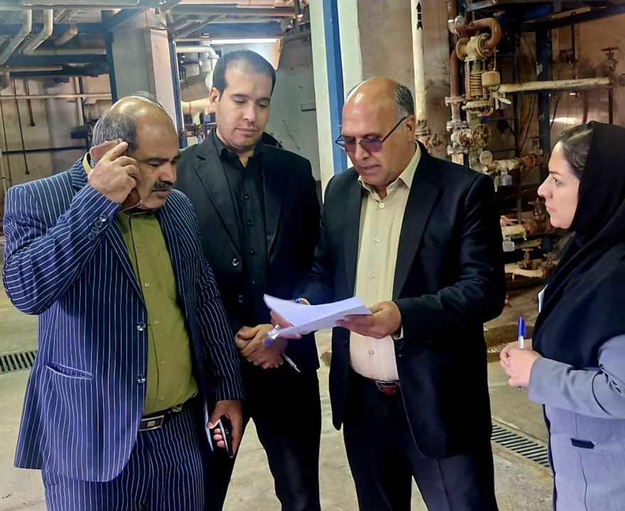 بازدیدرئیس اداره بیماری‌ها و مراکز تشخیصی درمانی معاونت  درمان  دانشکده  از بخش اورژانس بیمارستان ثامن الحجج(ع) سیرجان